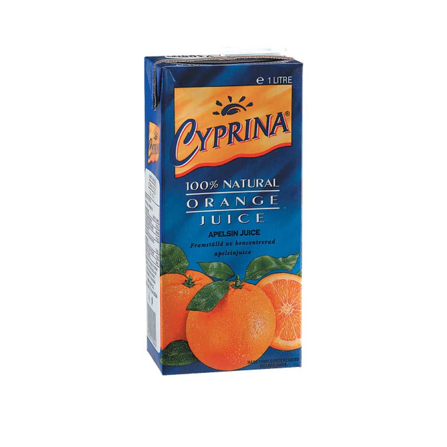 Cyprina Slim 100% Natural Orange Juice 1ltr price in Bangladesh | Authentic Product by Shundorjo