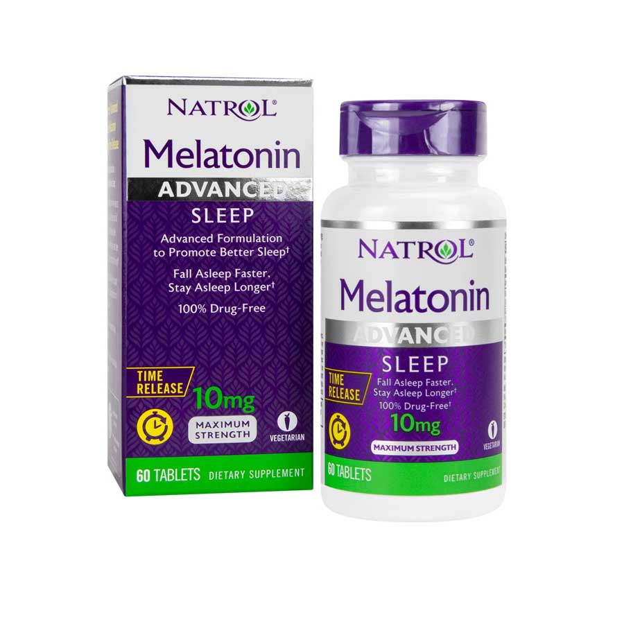 Natrol Melatonin Advanced 10mg Time Release 60 Tablets price in Bangladesh | Authentic Product by Shundorjo