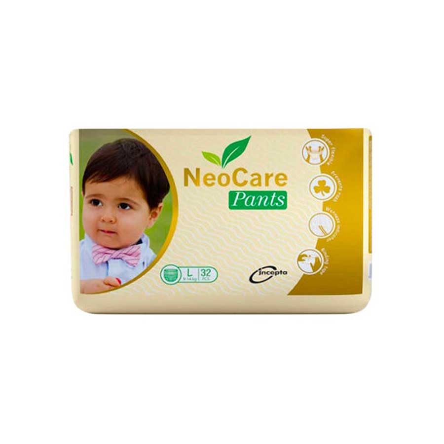 NeoCare Baby Diaper Pant L (9-14kg) 32pcs price in Bangladesh | Authentic Product by Shundorjo