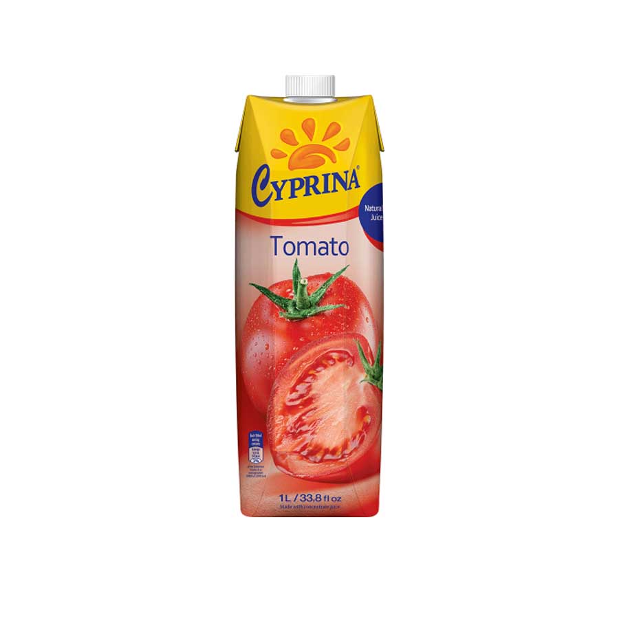Cyprina Tomato Juice 100% Natural 1ltr price in Bangladesh | Authentic Product by Shundorjo