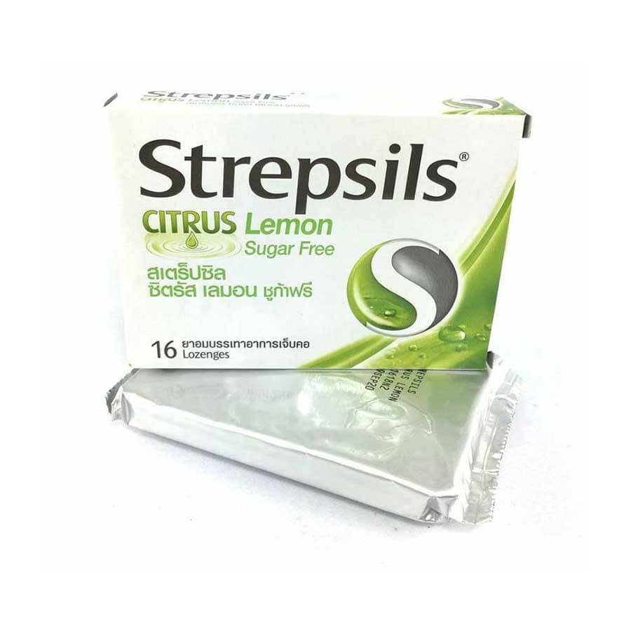 Strepsils Citrus Lemon Sugar Free 16 Lozenges price in Bangladesh | Authentic Product by Shundorjo