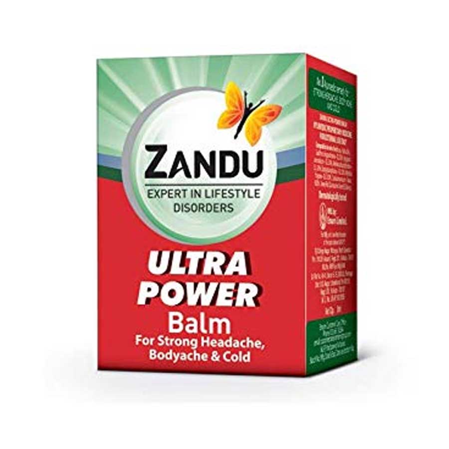Zandu Balm Ultra Power Balm 8ml price in Bangladesh | Authentic Product by Shundorjo