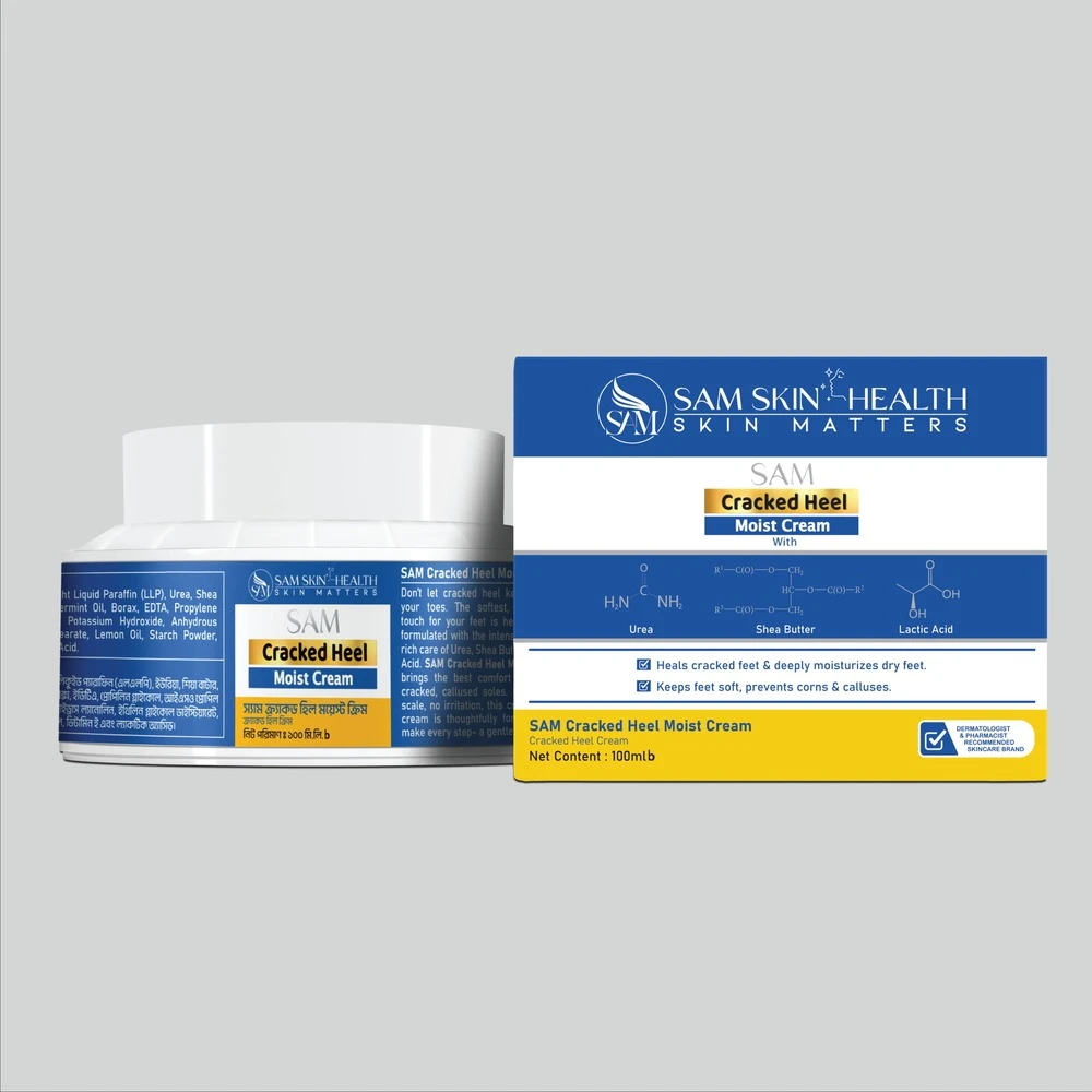 SAM Cracked Heel – Moist Cream 100 ml