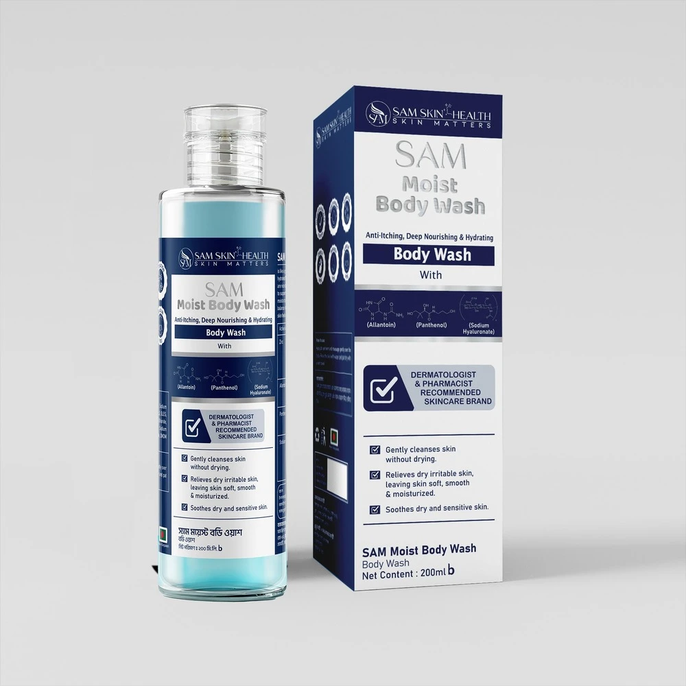 SAM Moist Body Wash 200 ml