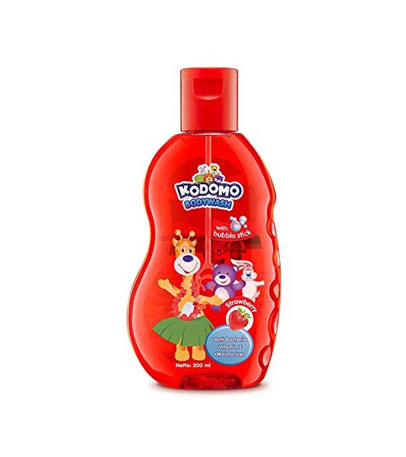 Kodomo Baby Body Wash Strawberry Splash with Bubble Stick 200ml price in Bangladesh | Authentic Product by Shundorjo