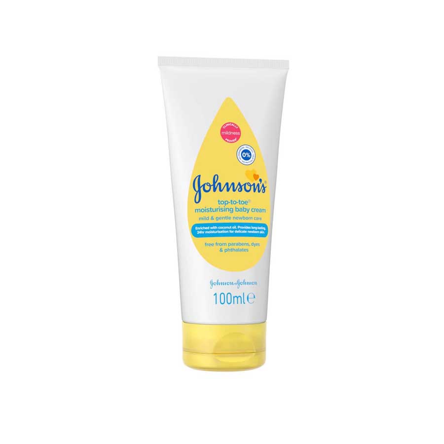 Johnson’s Top-To-Toe Moisturising Baby Cream 100ml price in Bangladesh | Authentic Product by Shundorjo