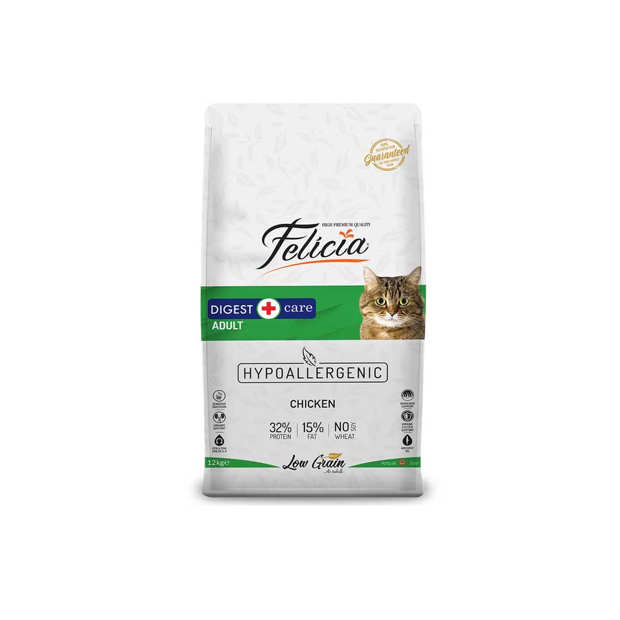 Felicia Premium Adult Cat Food Digest Care Chicken 12kg price in Bangladesh | Authentic Product by Shundorjo