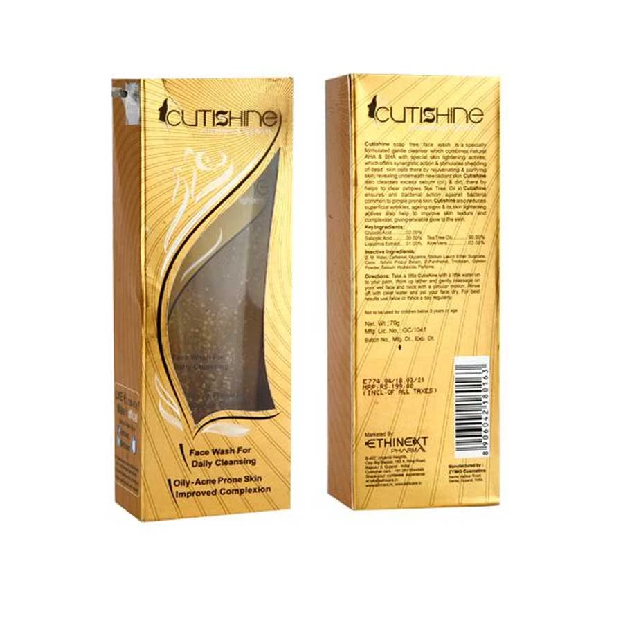 Cutishine Anti Acne Face Wash Daily Cleansing 70ml price in Bangladesh | Authentic Product by Shundorjo