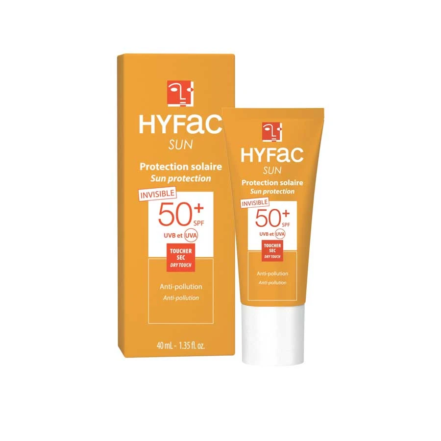 Hyfac Sun SPF 50 Plus Invisible UVA and UVB 40ml