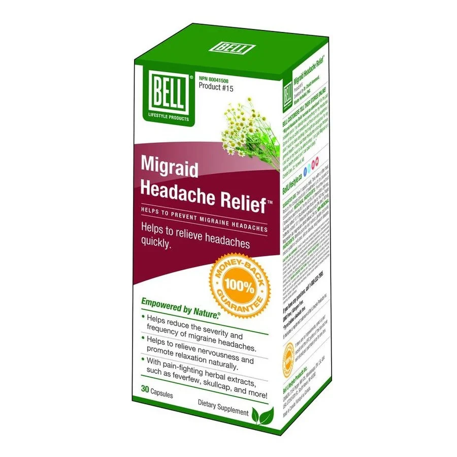 Bell - Migraid Headache Relief - 30 Vcaps