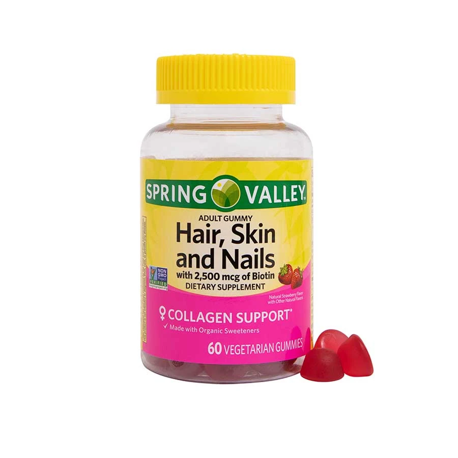 Spring Valley Biotin Hair, Skin, and Nails 60 Gummies price in Bangladesh | Authentic Product by Shundorjo