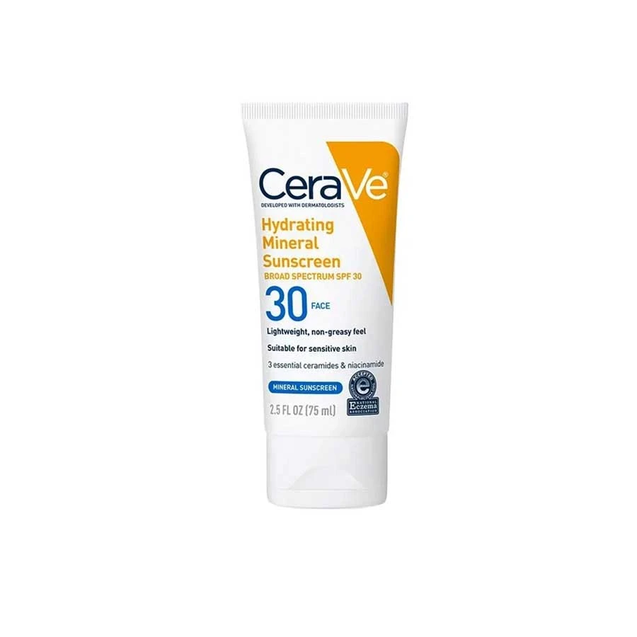 Cerave Hydrating Mineral Sunscreen SPF 30 Face Lotion 75ml price in Bangladesh | Authentic Product by Shundorjo