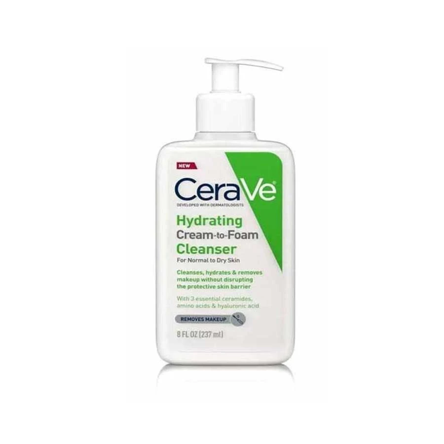 CeraVe Hydrating Cream To Foam Cleanser 237ml price in Bangladesh | Authentic Product by Shundorjo