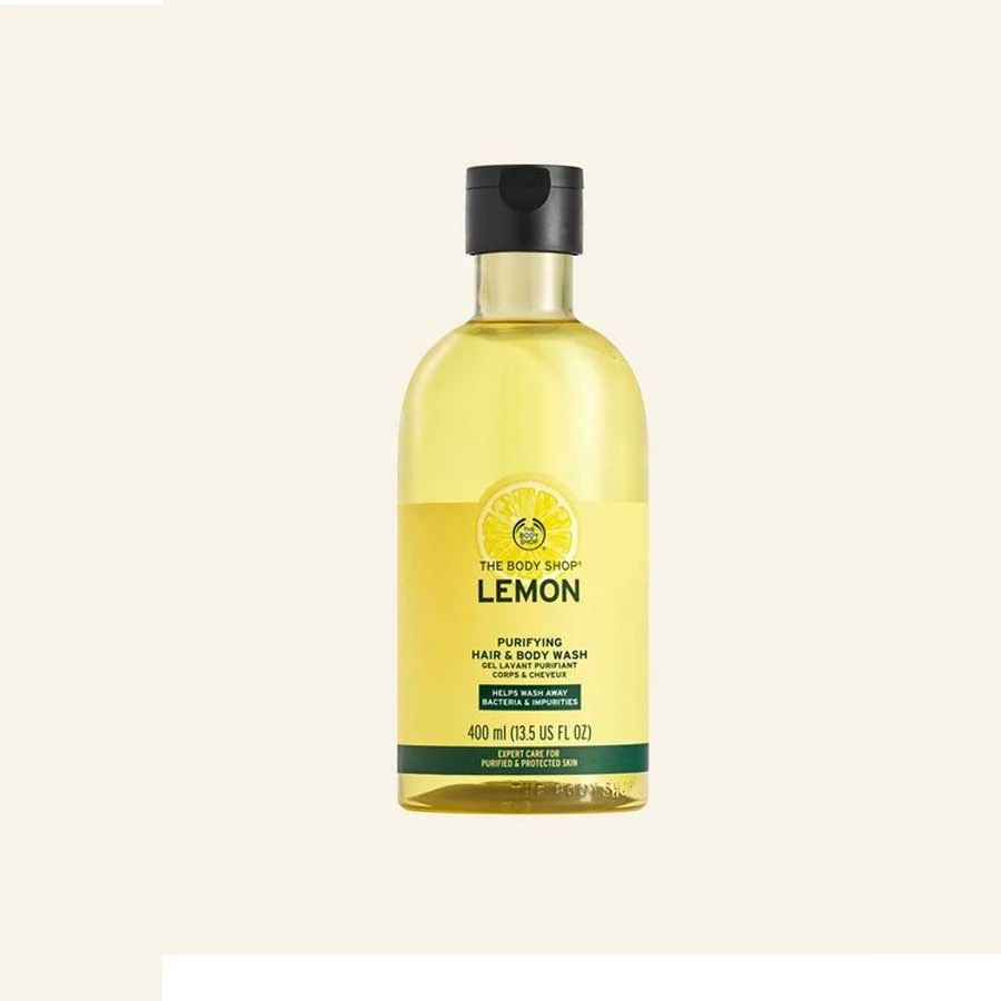 The Body Shop Lemon Purifying Hair & Body Wash 400ml price in Bangladesh | Authentic Product by Shundorjo