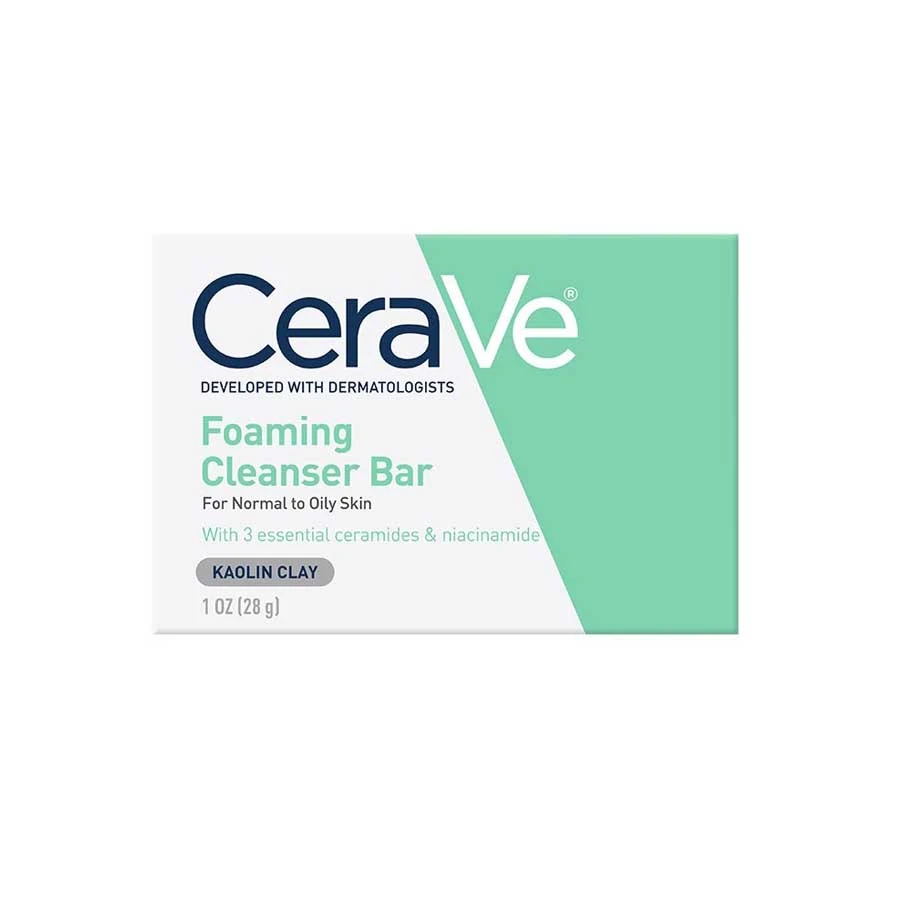 CeraVe Foaming Cleanser Bar Normal To Oily Skin 128gm price in Bangladesh | Authentic Product by Shundorjo