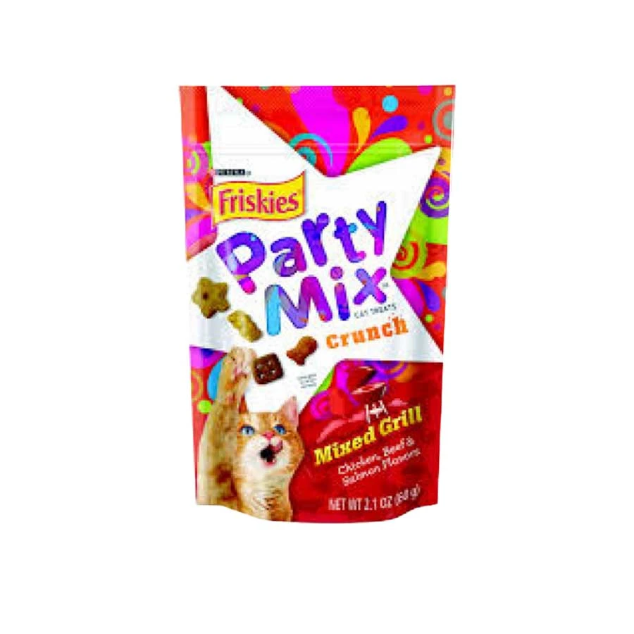 Friskies Party Mix Treat Mixed Grill For Cat 60gm price in Bangladesh | Authentic Product by Shundorjo