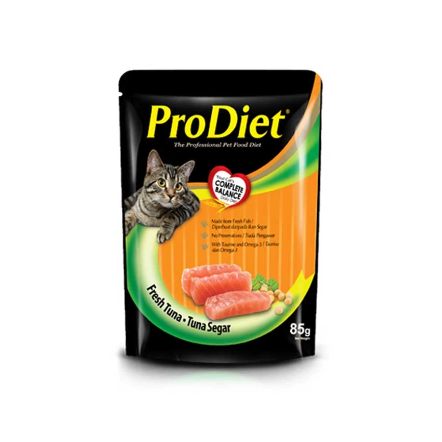 ProDiet Adult Pouch Fresh Tuna 85gm price in Bangladesh | Authentic Product by Shundorjo