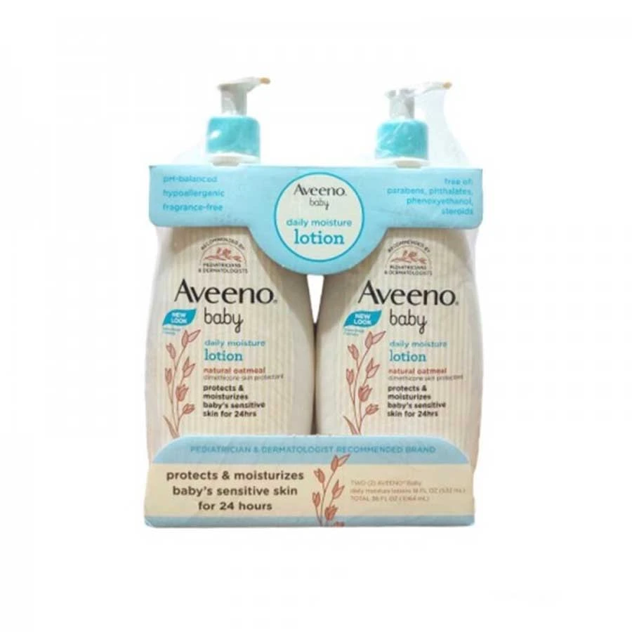 Aveeno Baby Daily Moisture Lotion Fragrance Free 2 pack price in Bangladesh | Authentic Product by Shundorjo