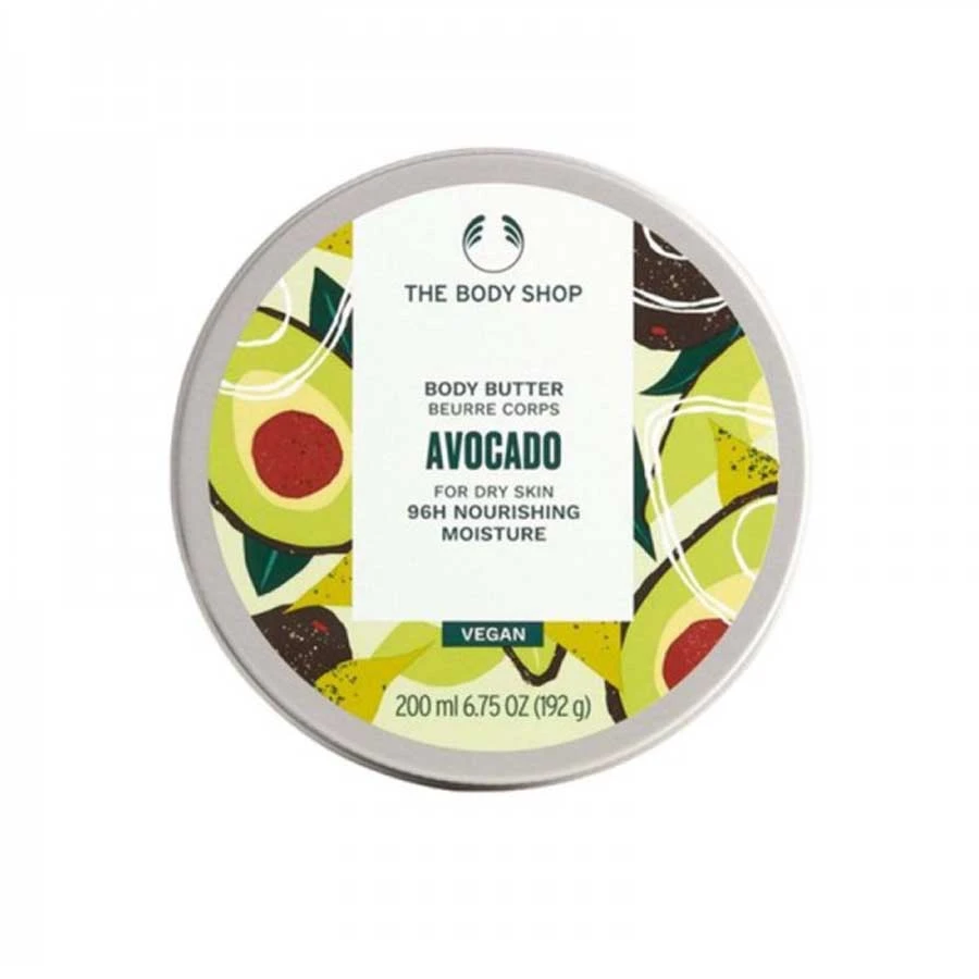 The Body Shop Avocado 96H Nourishing Moisture Body Butter Vegan 200ml price in Bangladesh | Authentic Product by Shundorjo