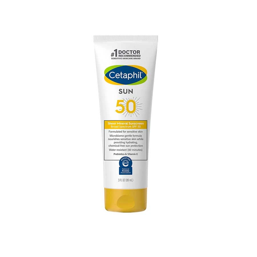 Cetaphil Sheer Mineral Sunscreen Broad Spectrum SPF 50 Lotion 89ml price in Bangladesh | Authentic Product by Shundorjo