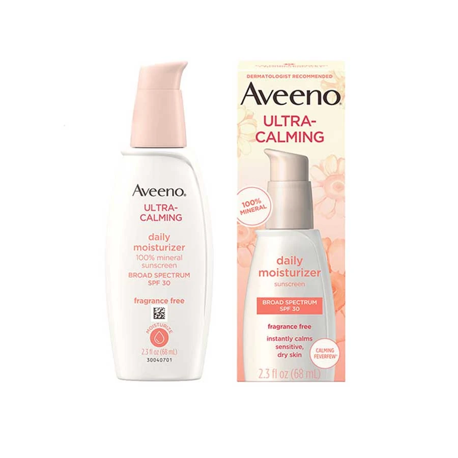 Aveeno Ultra Calming Fragrance Free Daily Facial Sunscreen 68ml price in Bangladesh | Authentic Product by Shundorjo