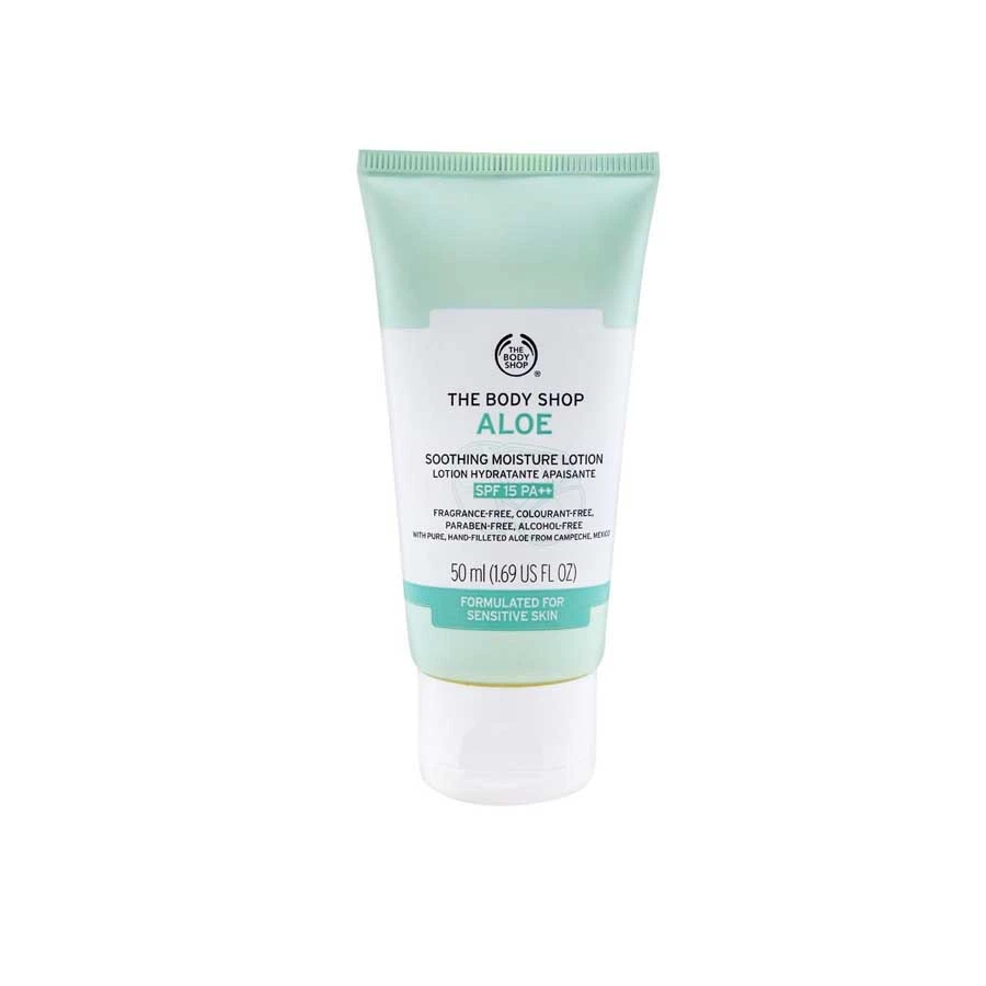 The Body Shop Aloe Soothing Moisture Lotion SPF15 50ml price in Bangladesh | Authentic Product by Shundorjo