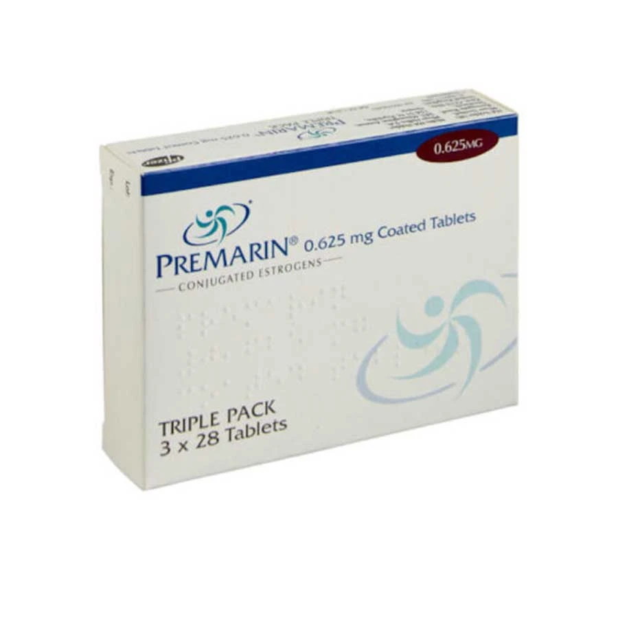 Premarin Tablets Conjugated Estrogens 0.625mg 28's