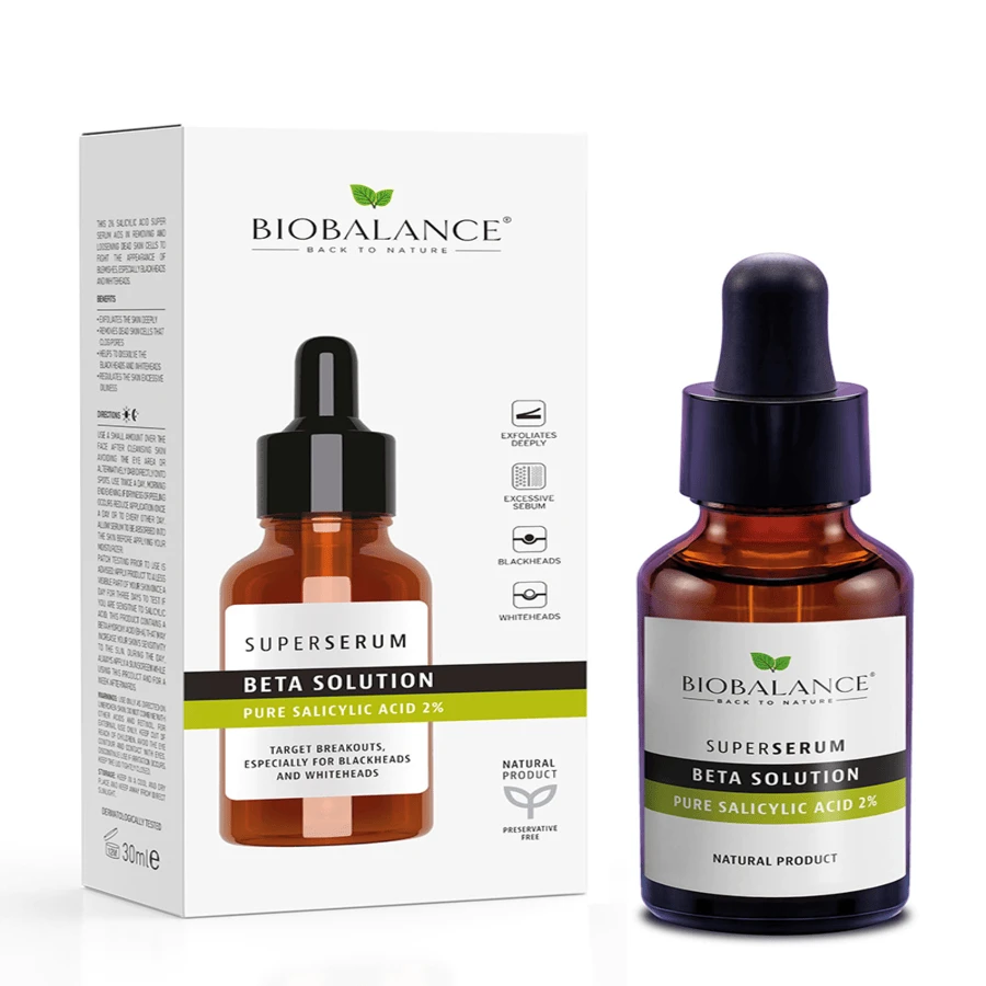 BioBalance Beta Solution Salicylic Acid 2% Super Serum – 30ml