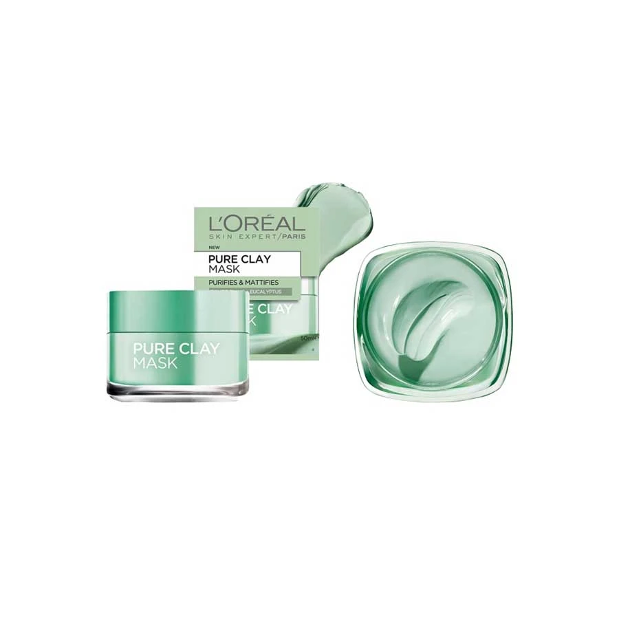 L'Oreal Paris 3 Pure Clays and Eucalyptus Purity Mask 50ml price in Bangladesh | Authentic Product by Shundorjo