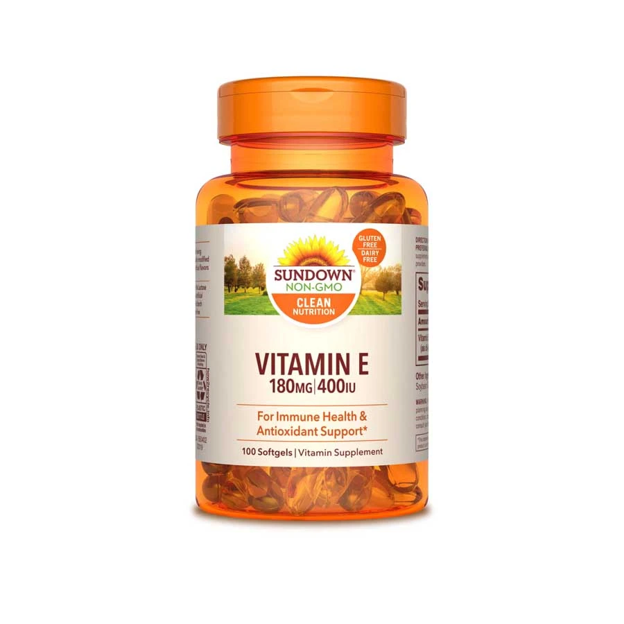 Sundown Naturals Vitamin E 180mg 400 IU 100 Softgels price in Bangladesh | Authentic Product by Shundorjo