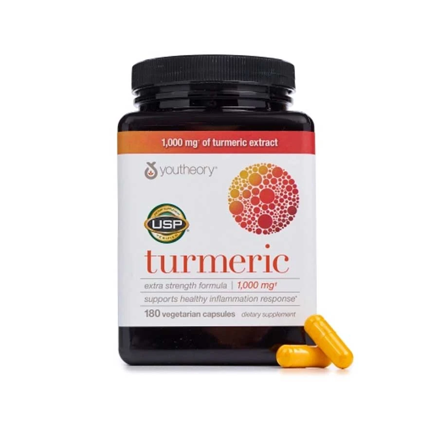 Youtheory Turmeric Extra Strength 1000mg 180 Capsules price in Bangladesh | Authentic Product by Shundorjo