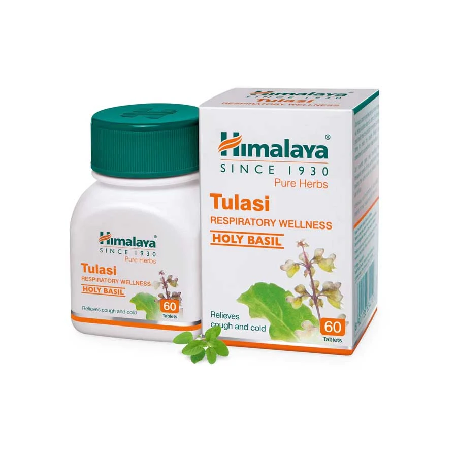 Himalaya Pure Herbs Tulasi Respiratory Wellness 60 Tablets price in Bangladesh | Authentic Product by Shundorjo