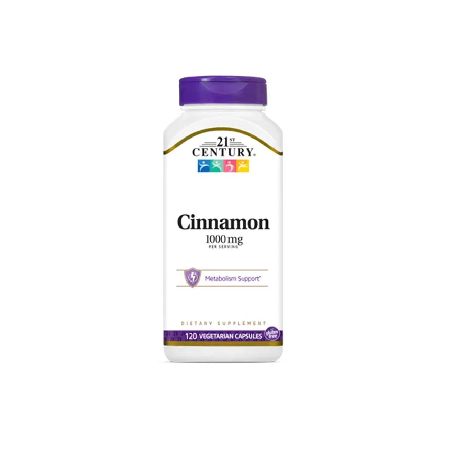 21st Century Cinnamon 1000mg 120 Capsules price in Bangladesh | Authentic Product by Shundorjo