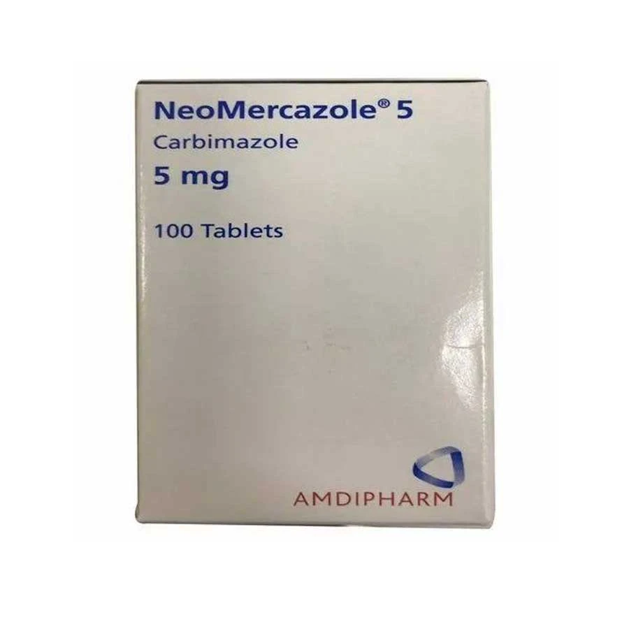 NeoMercazole 5mg Tablets Carbimazole 100's price in Bangladesh | Authentic Product by Shundorjo