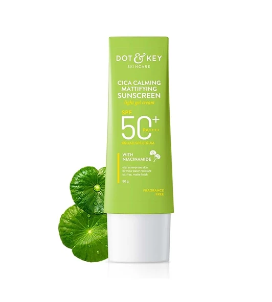 Dot & Key CICA Calming Mattifying Sunscreen SPF 50 PA++++ 50gm price in Bangladesh | Authentic Product by Shundorjo