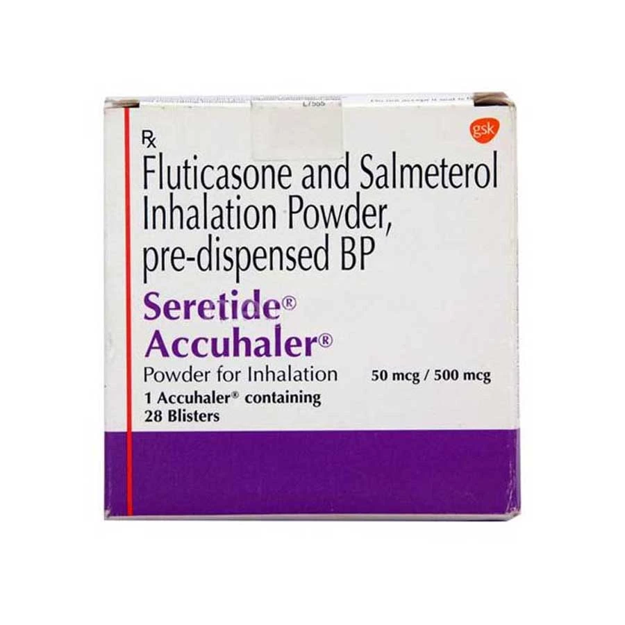 Seretide Accuhaler 500/50mcg Salmeterol & Fluticasone price in Bangladesh | Authentic Product by Shundorjo