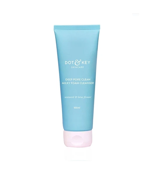 Dot & Key Deep Pore Clean Milky Foam Cleanser 100ml price in Bangladesh | Authentic Product by Shundorjo