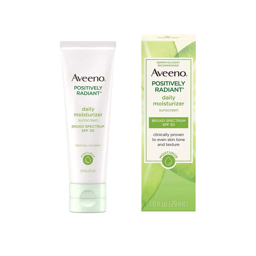 Aveeno Positively Radiant Daily Moisturizer Spf30 29ml price in Bangladesh | Authentic Product by Shundorjo