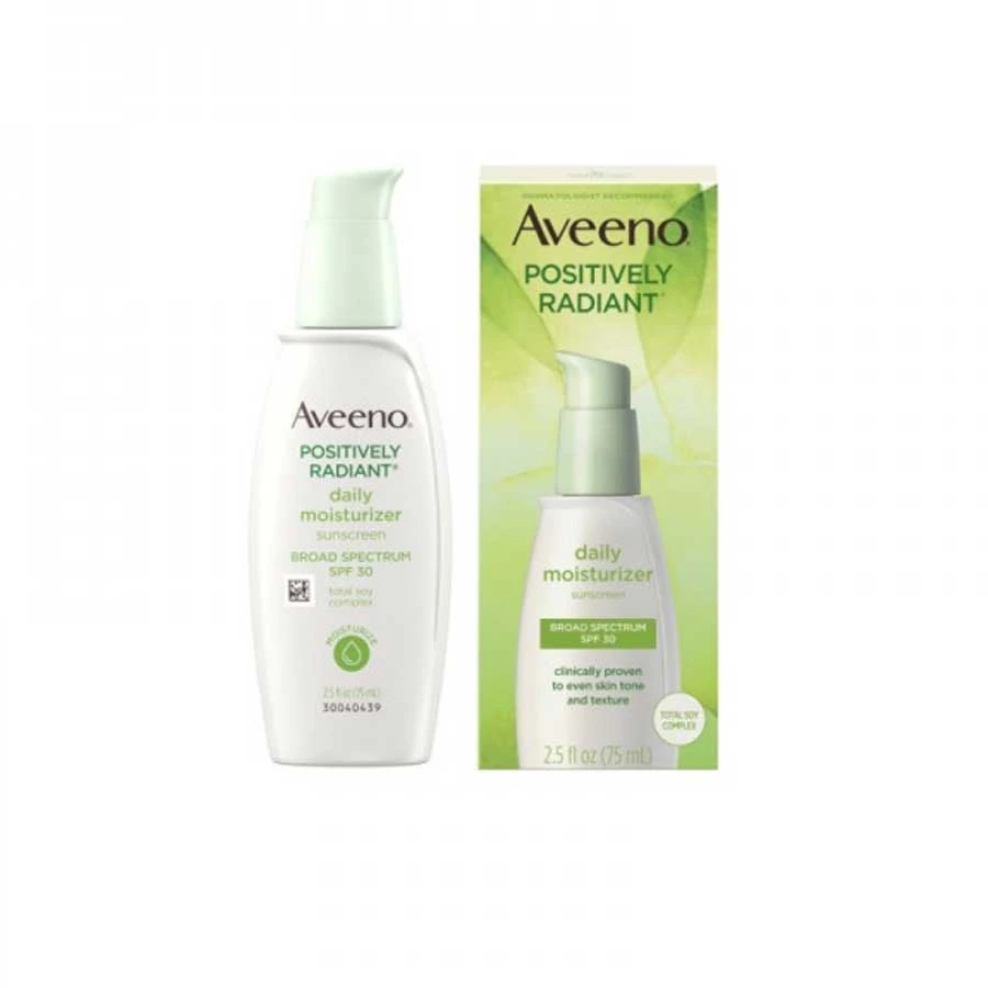 Aveeno Positively Radiant Daily SPF30 Sunscreen Moisturizer 75ml price in Bangladesh | Authentic Product by Shundorjo