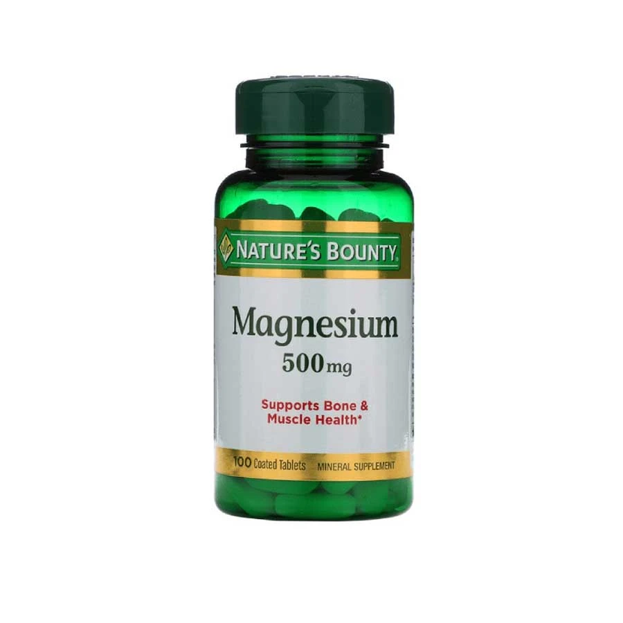 Nature's Bounty Magnesium 500mg 100 Tablets price in Bangladesh