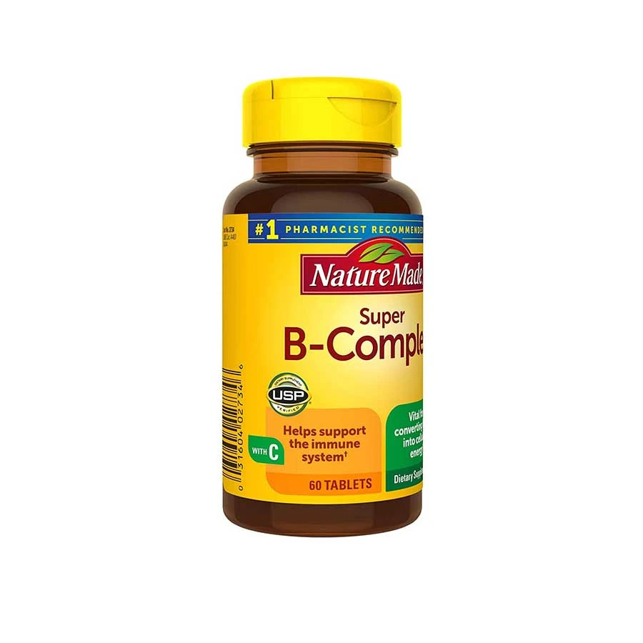 Nature Made B-Complex with Vitamin C Super 60 Tablets price in Bangladesh | Authentic Product by Shundorjo