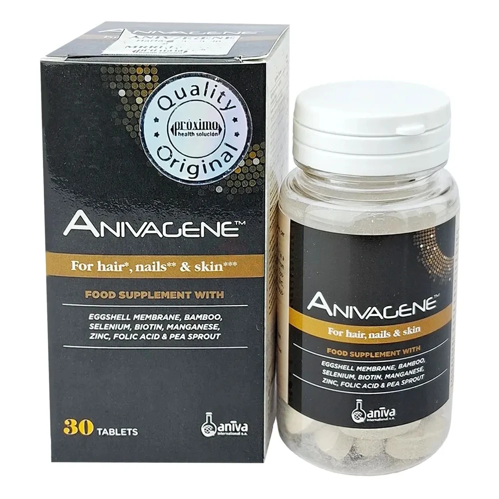 Anivagene™ Hair, Nails & Skin Supplement with Eggshell Membrane, Biotin & Selenium (30 Tablets) price in Bangladesh | Authentic Product by Shundorjo
