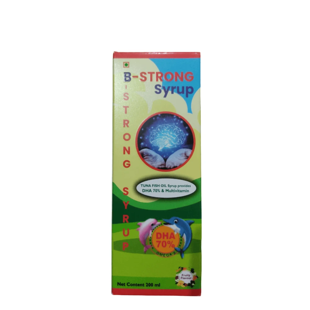 B-Strong DHA 70% Syrup – Brain Development & Memory Support price in Bangladesh | Authentic Product by Shundorjo