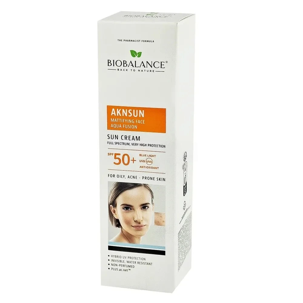 Bio Balance Aknsun Mattifying Face Aqua Fusion For Oily Acne-Prone Skin SPF 50 price in Bangladesh | Authentic Product by Shundorjo
