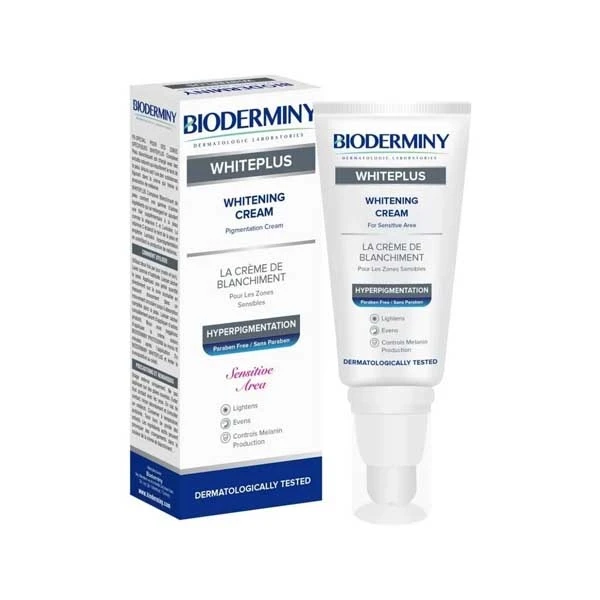 BIODERMINY Whiteplus Whitening Cream Sensitive Area 50ml price in Bangladesh | Buy original Dermolive