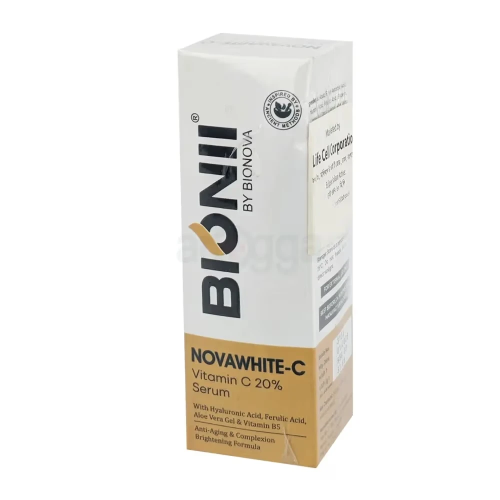 Bionova Novawhite C Serum 30ml price in Bangladesh | Authentic Product by Shundorjo
