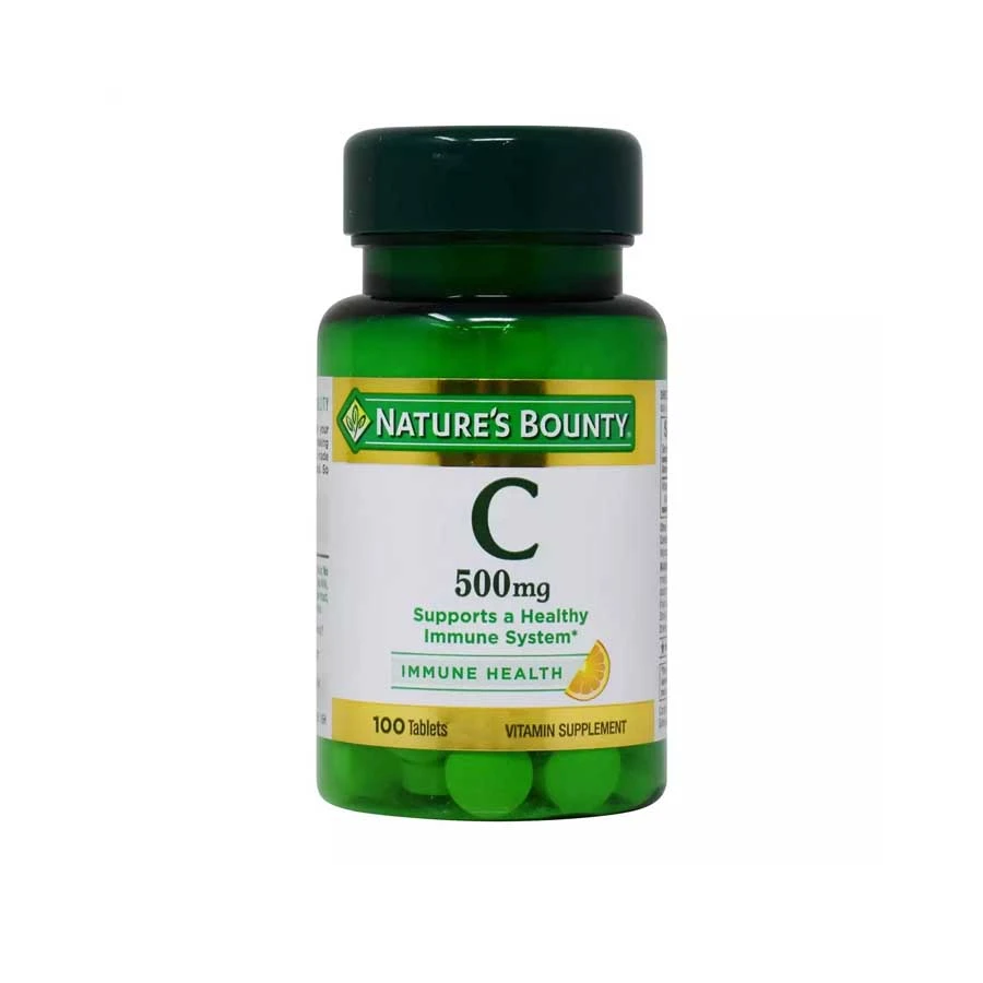 Nature’s Bounty Vitamin C 500mg 100 Tablet price in Bangladesh | Authentic Product by Shundorjo