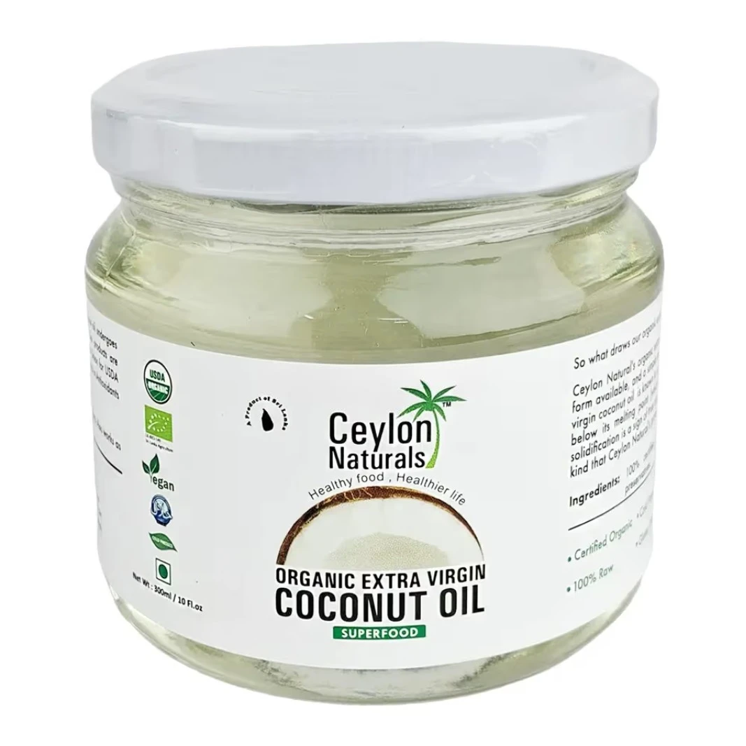 Ceylon Natural’s Organic Extra Virgin Coconut Oil 300ml