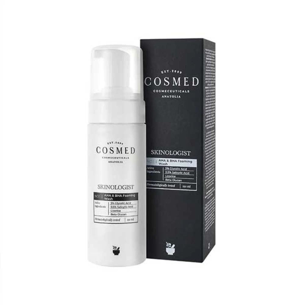 COSMED AHA & BHA Foaming Wash 150ml price in Bangladesh | Authentic Product by Shundorjo