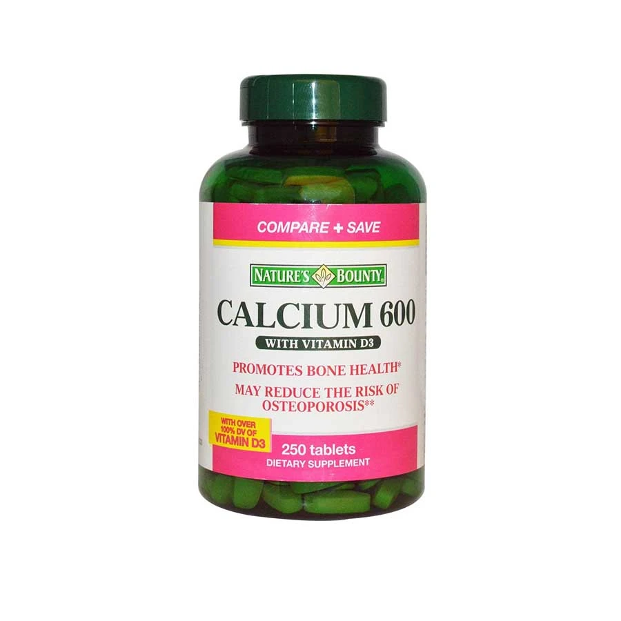 Nature's Bounty Calcium 600 With Vitamin D3 250 Tablets price in Bangladesh | Authentic Product by Shundorjo